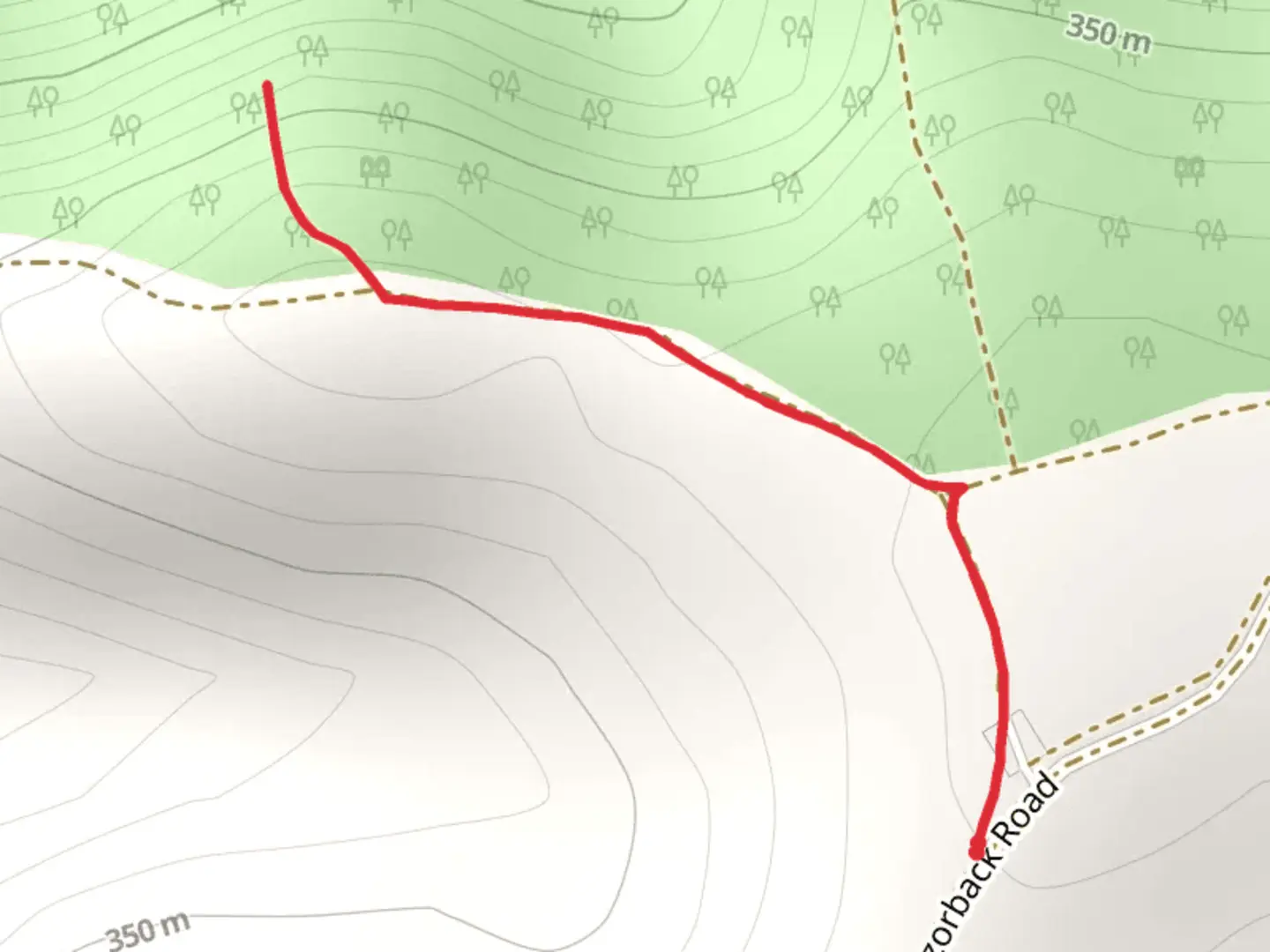 An image depicting the trail Mt Bold Reservoir Lookout Trail and its surrounding area.