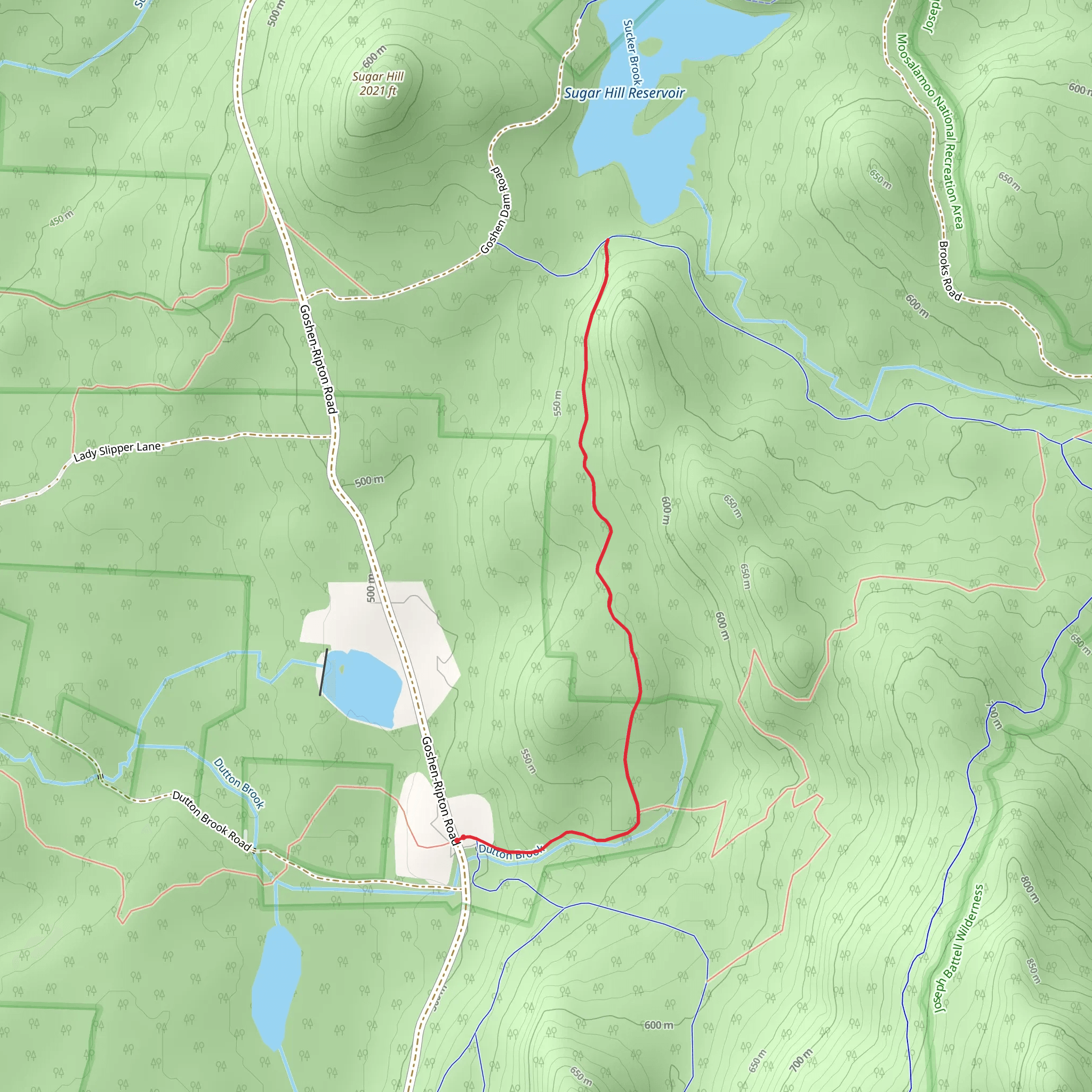 Stewart Trail mobile static map