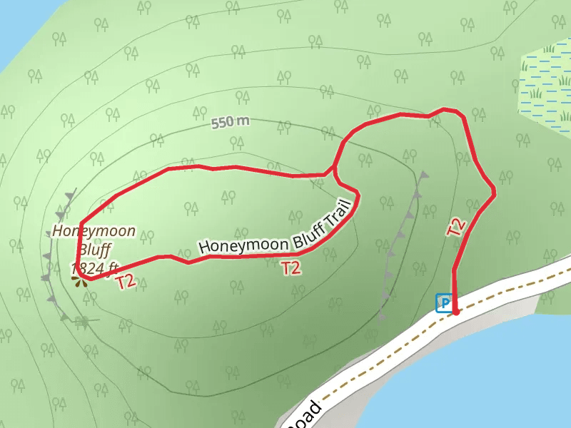 Honeymoon Bluff Loop