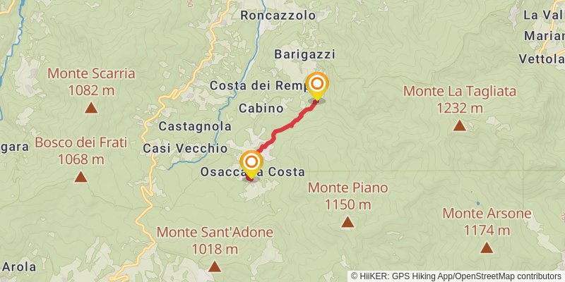 Via degli Abati alt 3 Map