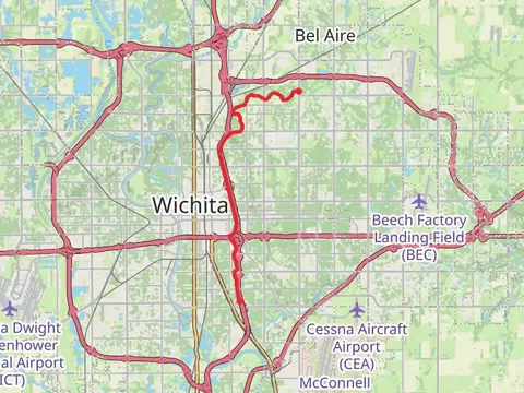 Wichita Walk Path - Stafford Street