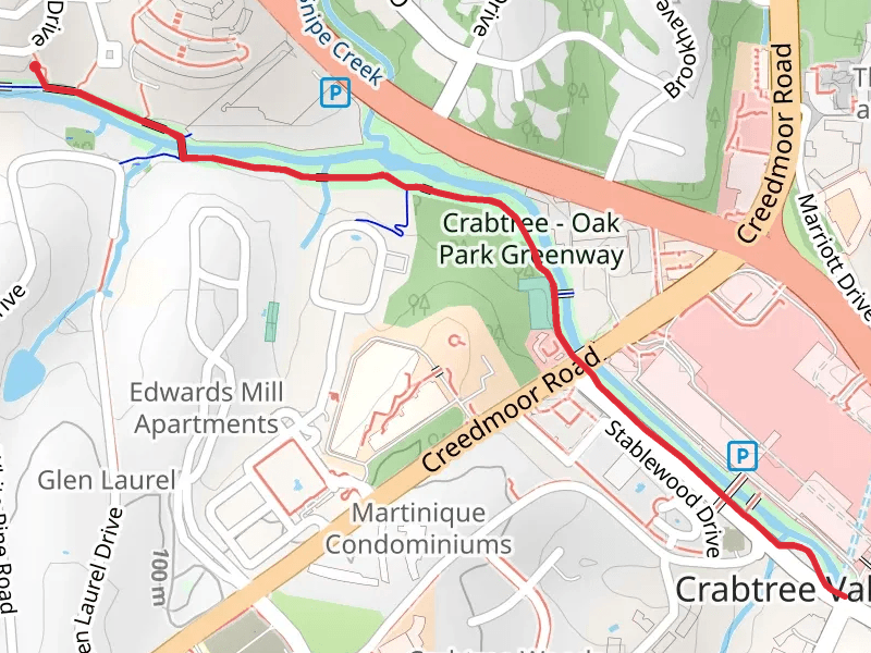 Crabtree Valley Trail