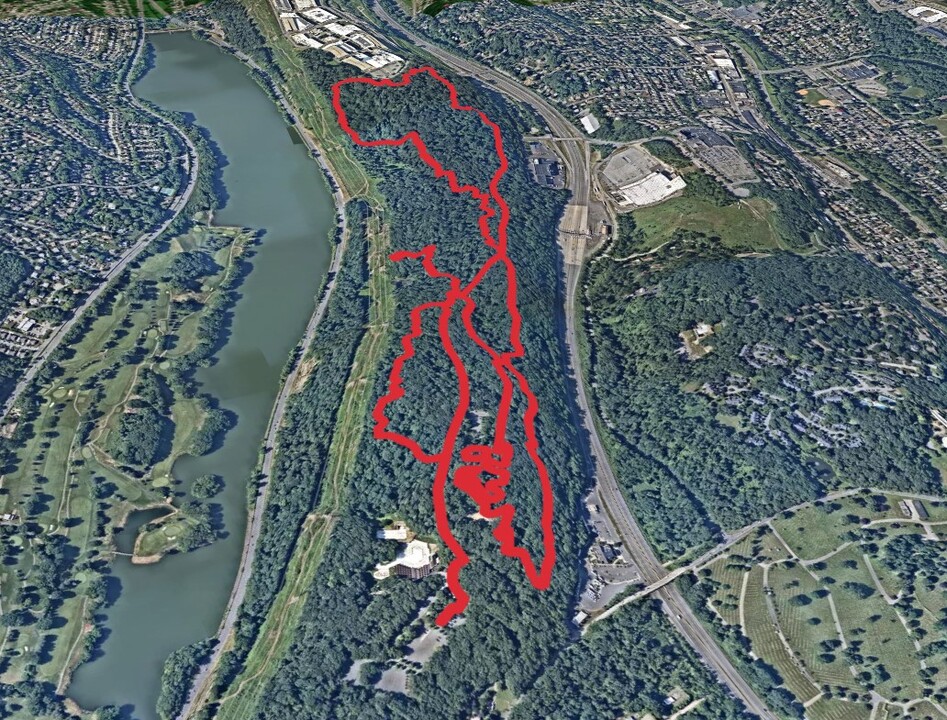 Sprain Ridge Park via Otter Ramble and Thruway Trail