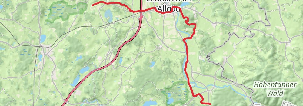 Martinusweg Regionalweg Süd stage 6 Map