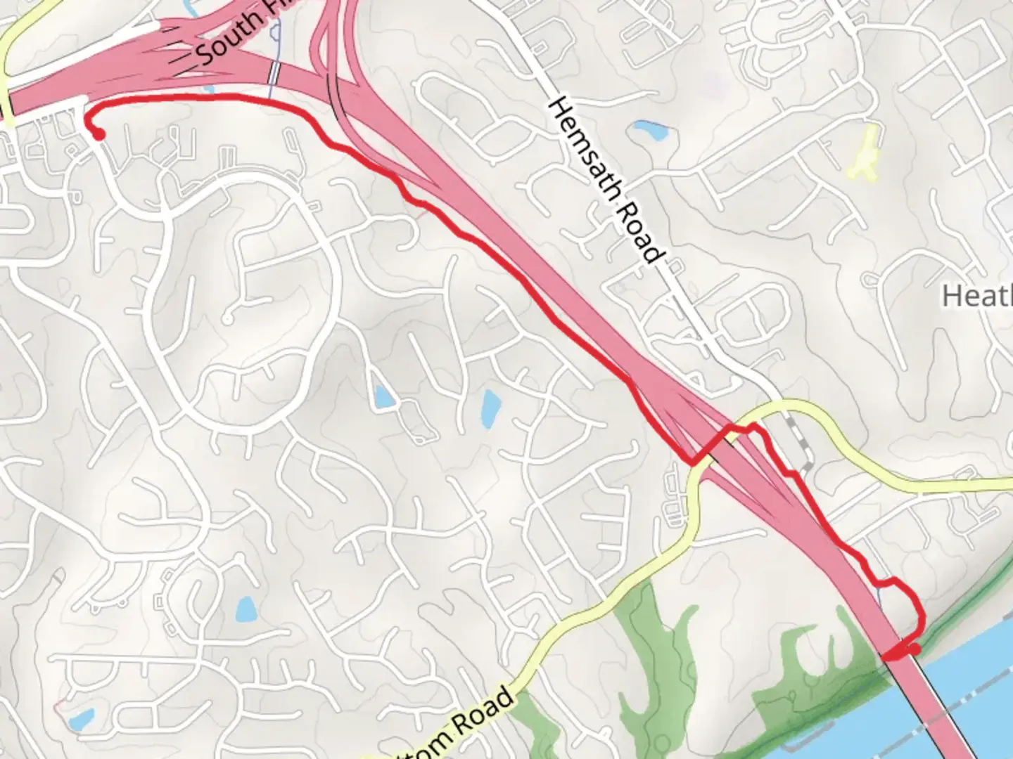 An image depicting the trail Centennial Trail and its surrounding area.