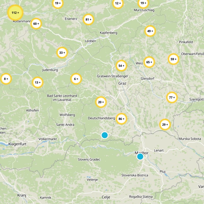 Bezirk Deutschlandsberg Static Map