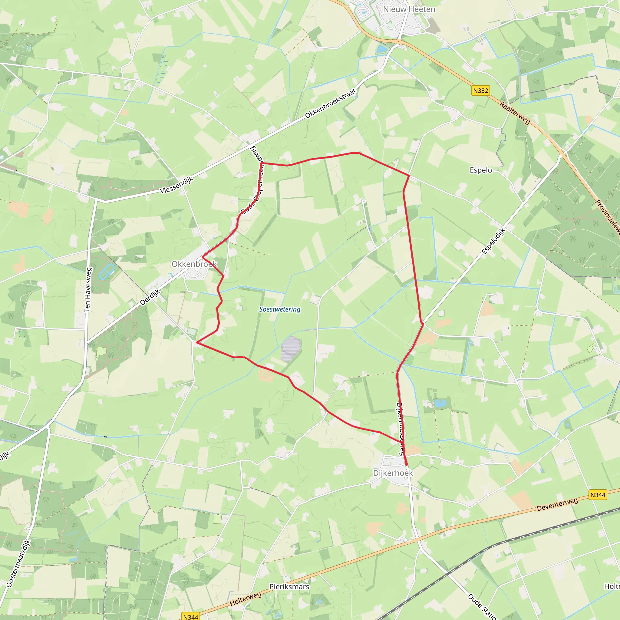 Pasmans Weg, Reusken Weg and Beumersteeg Loop mobile static map