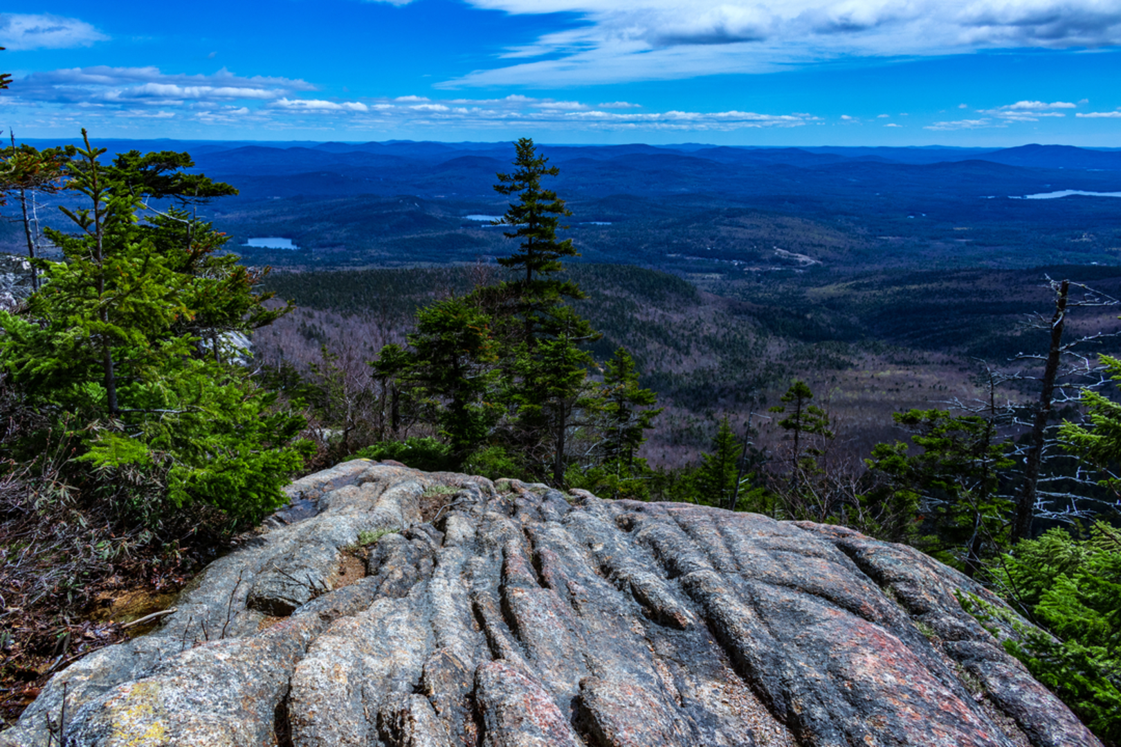 An image depicting the trail Mount Chocorua Loop via Paugus Mill and its surrounding area.