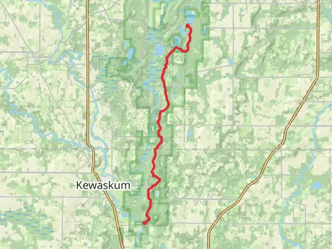 Ice Age Trail from Mud Lake