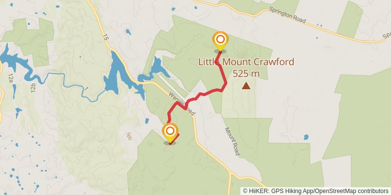Heysen Trail alt 2 Map