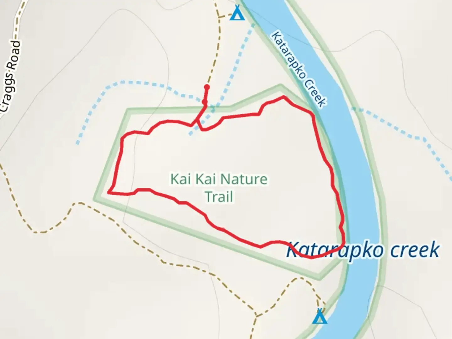 An image depicting the trail Kai Kai Nature Trail and its surrounding area.