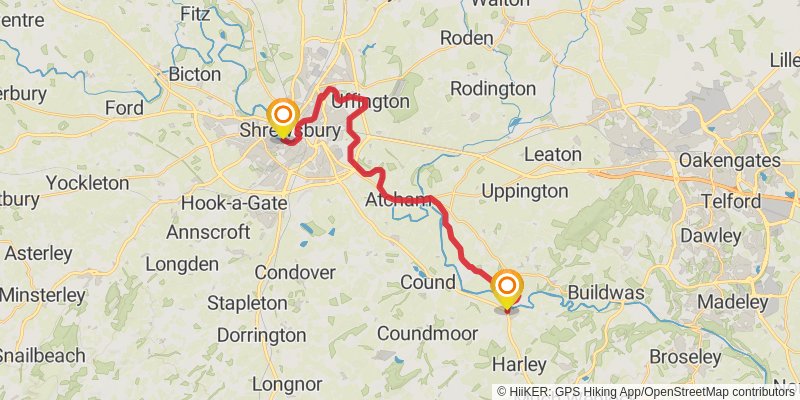 Severn Way stage 7 Map