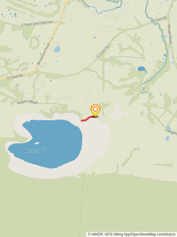 Bald Hill Walk mobile static map