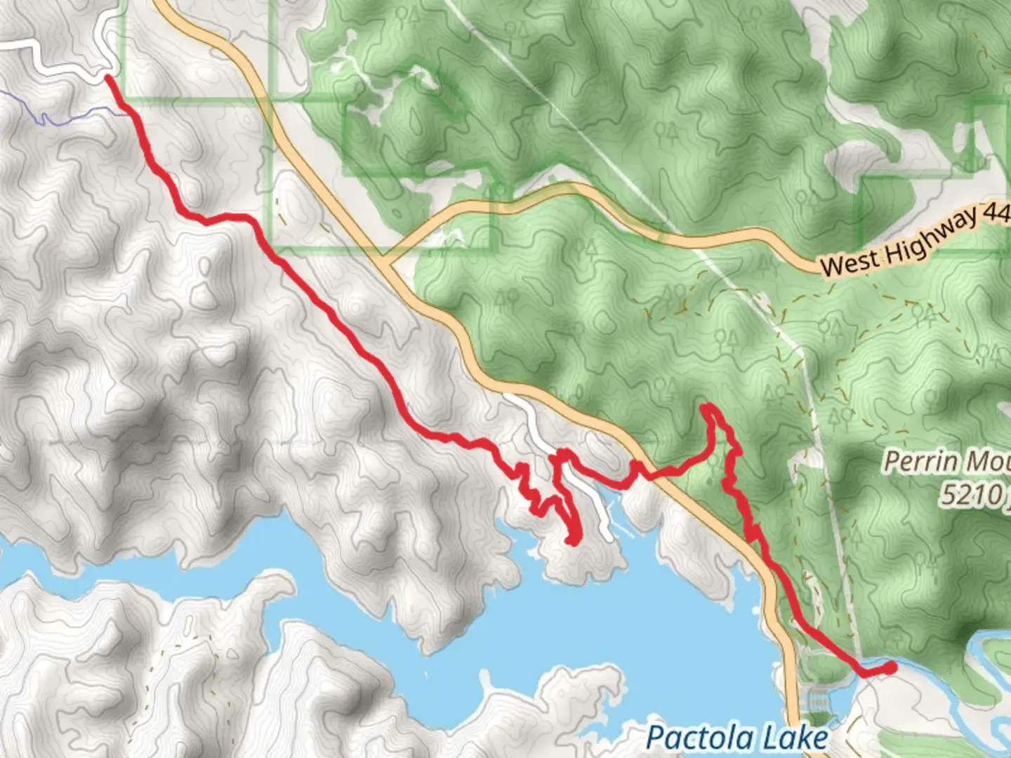 An image depicting the trail Centennial Trail - Pactola Basin Road and its surrounding area.