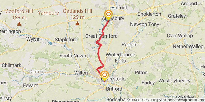 Orange Way stage 15 Map