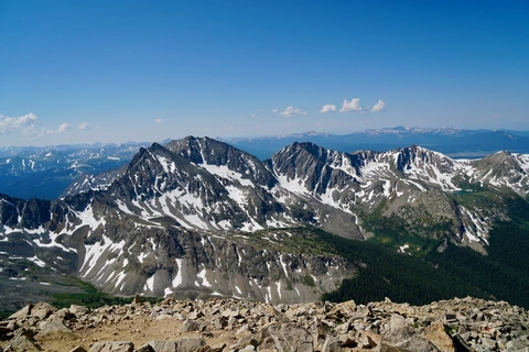 An image depicting the trail Waterloo Gulch via Continental Divide Trail and its surrounding area.