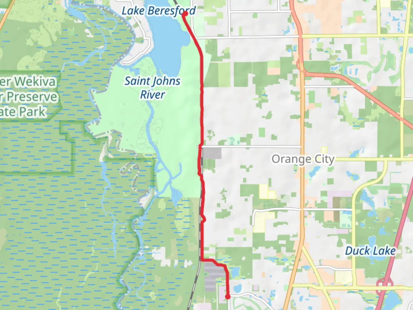 An image depicting the trail Spring-to-Spring Trail Out and Back and its surrounding area.
