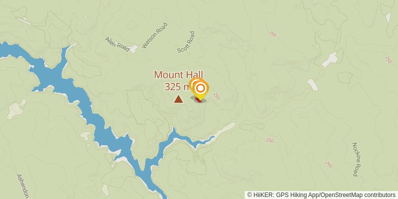 Bibbulmun Track spur 1 Map