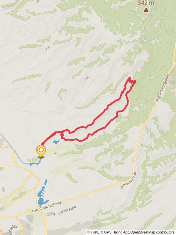 Horseshoe Lake and North Rim Trail