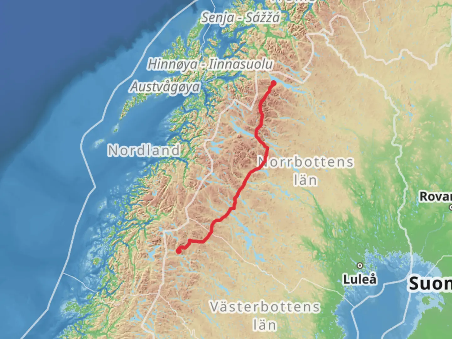 An image depicting the trail kings trail and its surrounding area.