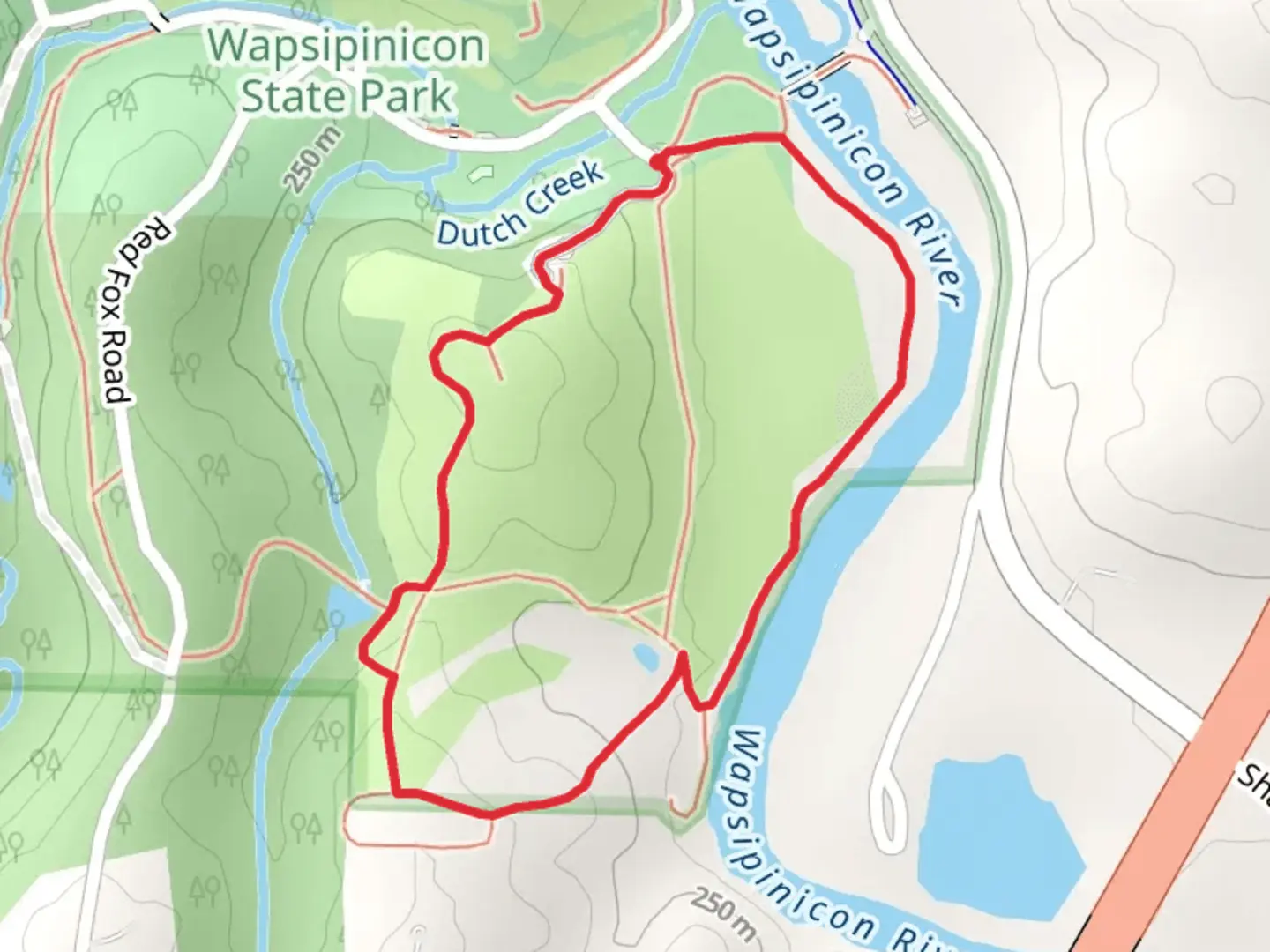 An image depicting the trail Wapsipinicon River - Prairie Loop Trail and its surrounding area.