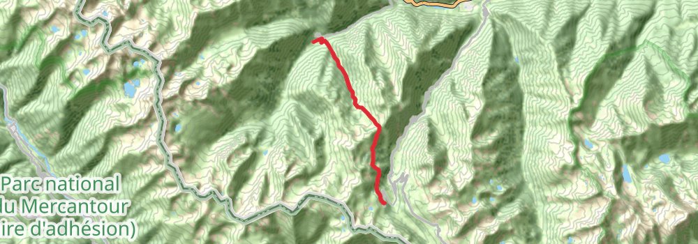 Grande Traversata delle Alpi stage 50 Map
