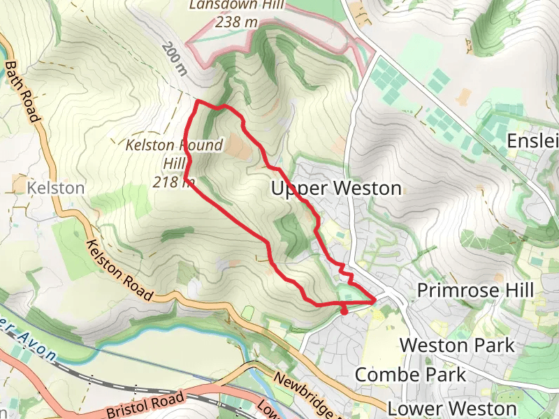 Weston and Upper Weston via Cotswold Way