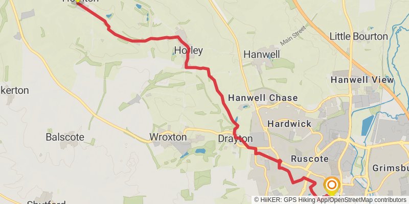 Cotswold Round stage 19 Map