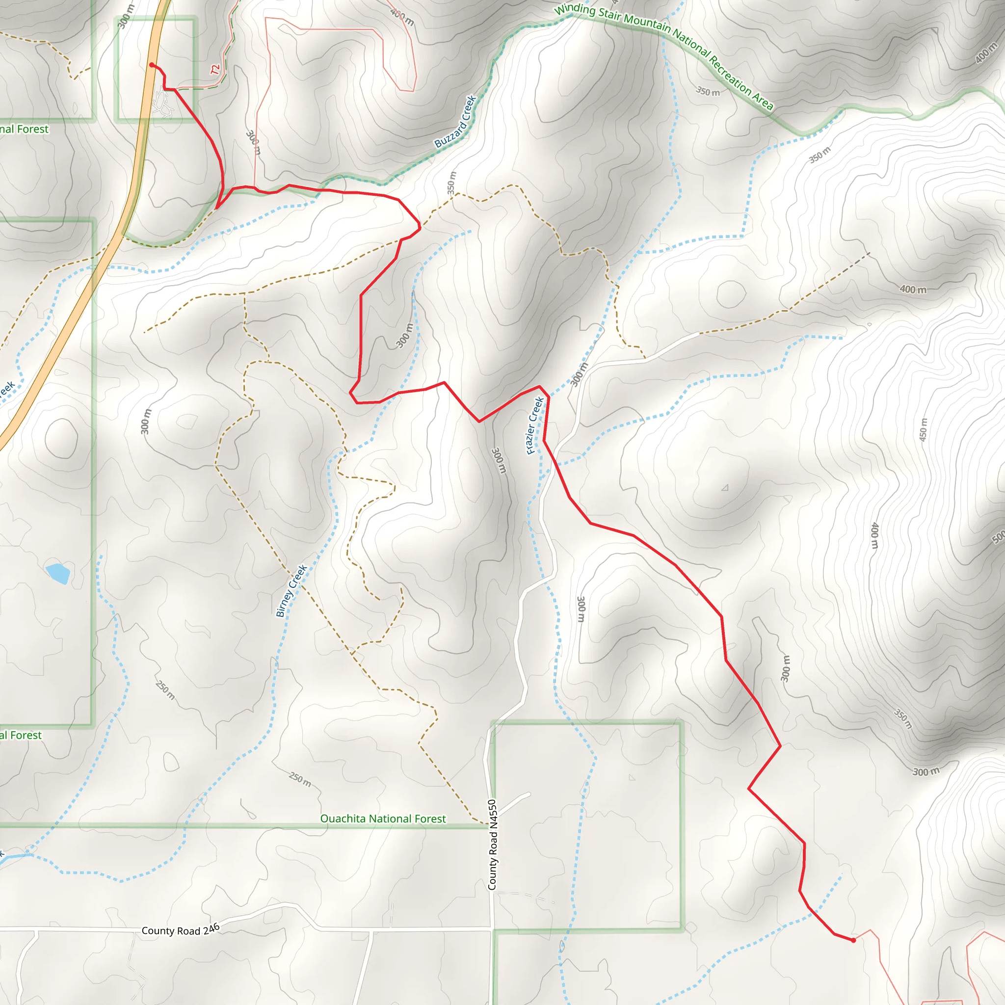 BlackJack Ridge mobile static map