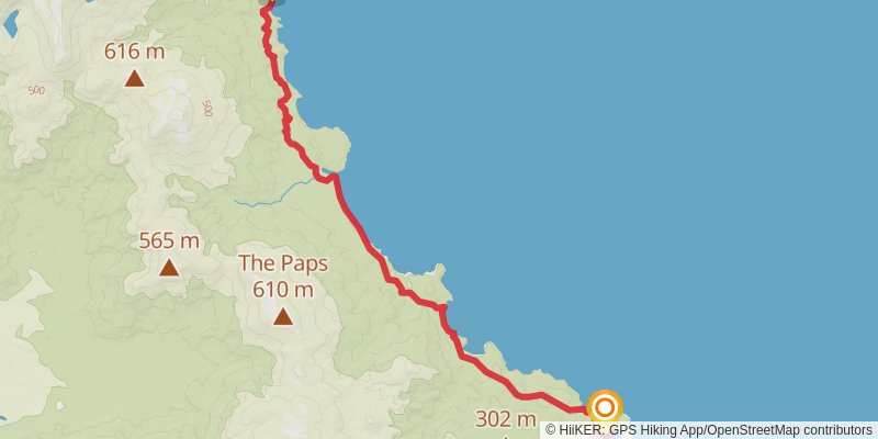 North West Circuit Stewart Island - Rakiura stage 2 Map