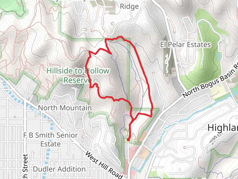 Harrison Hollow, Kemper’s Ridge and Harrison Hollow Ridge Loop Trail