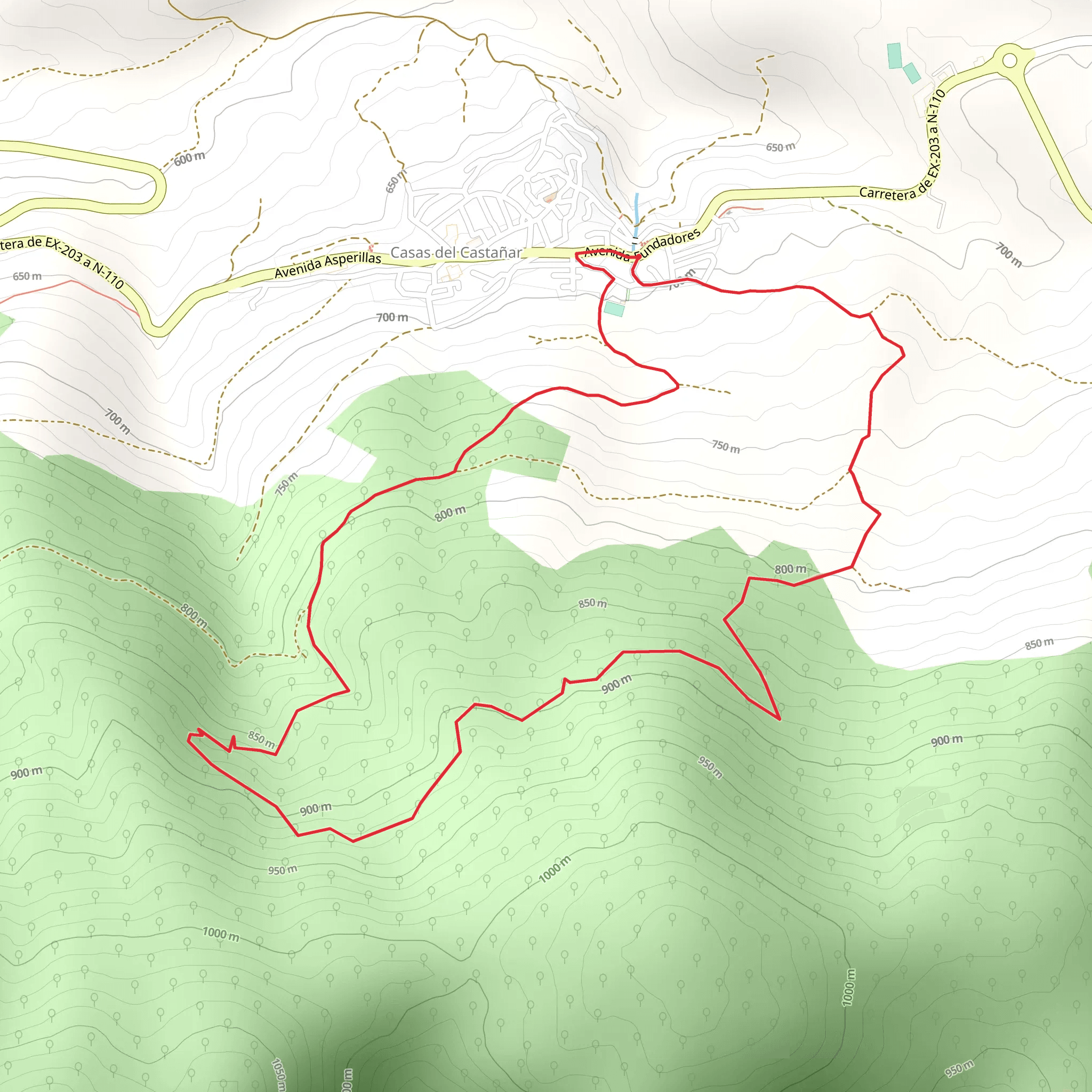 The Chestnuts SL CC 35 mobile static map