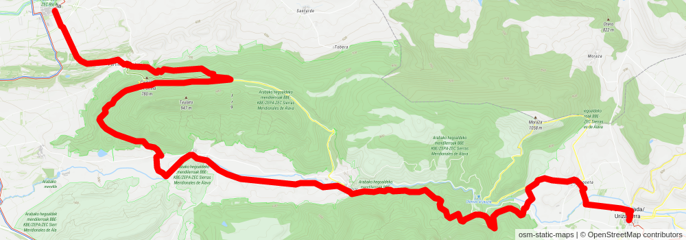 GR 1 Sender Historic stage 55 Map