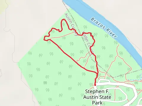 Stephen F Austin State Park Loop - Brazos River