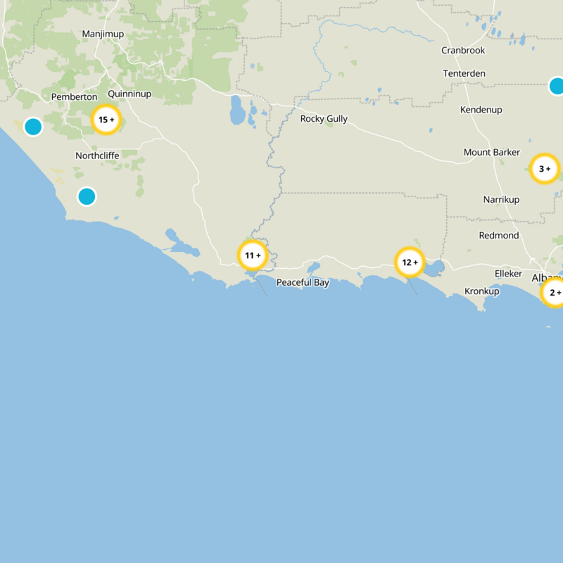 Shire Of Denmark Static Map