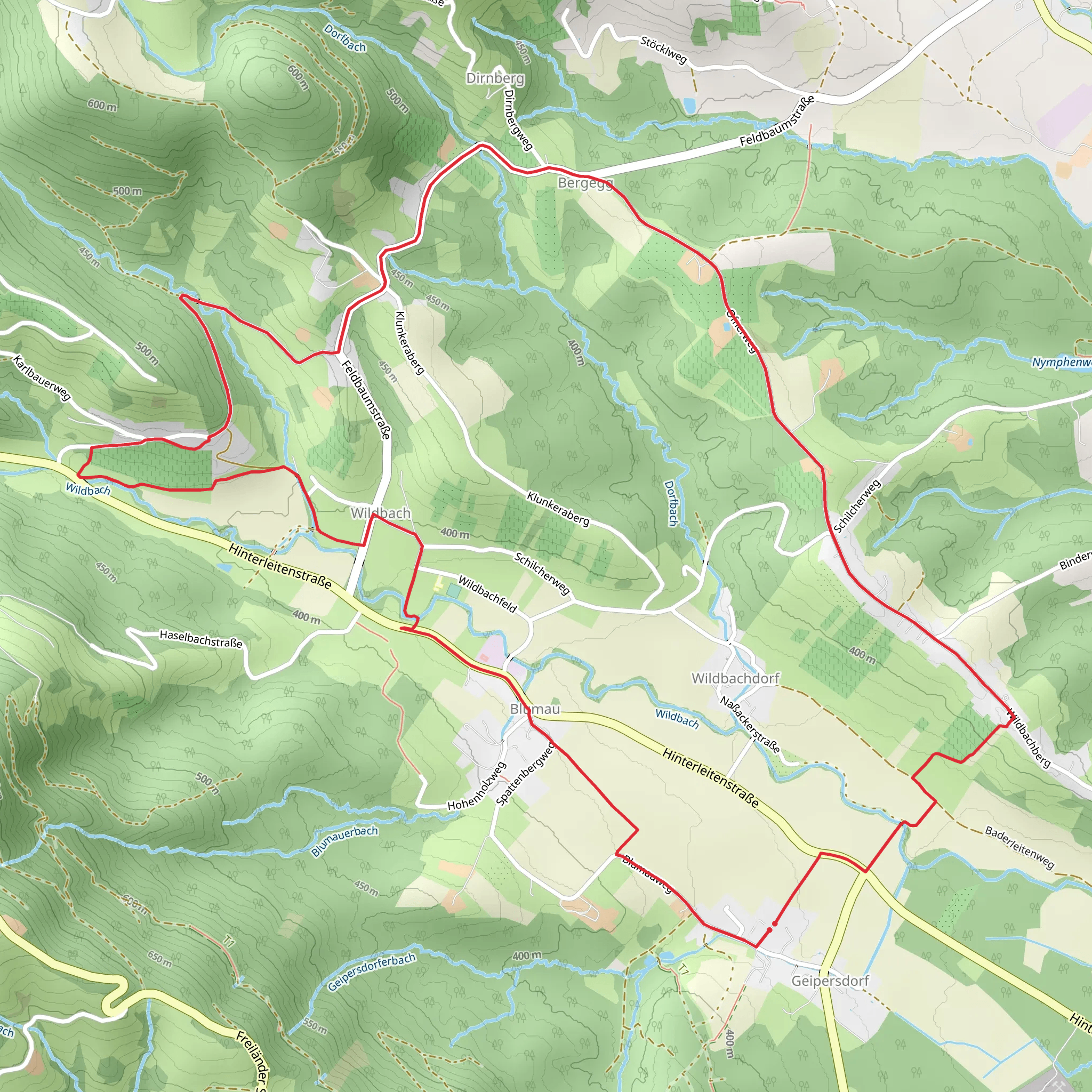 Wildbacher Schilcher Route mobile static map