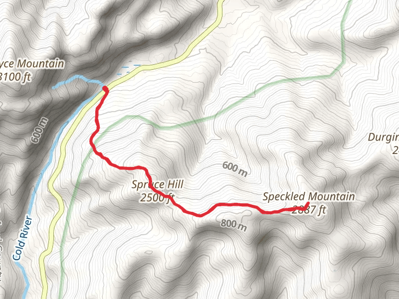 Speckled Mountain Trail via Evans Notch