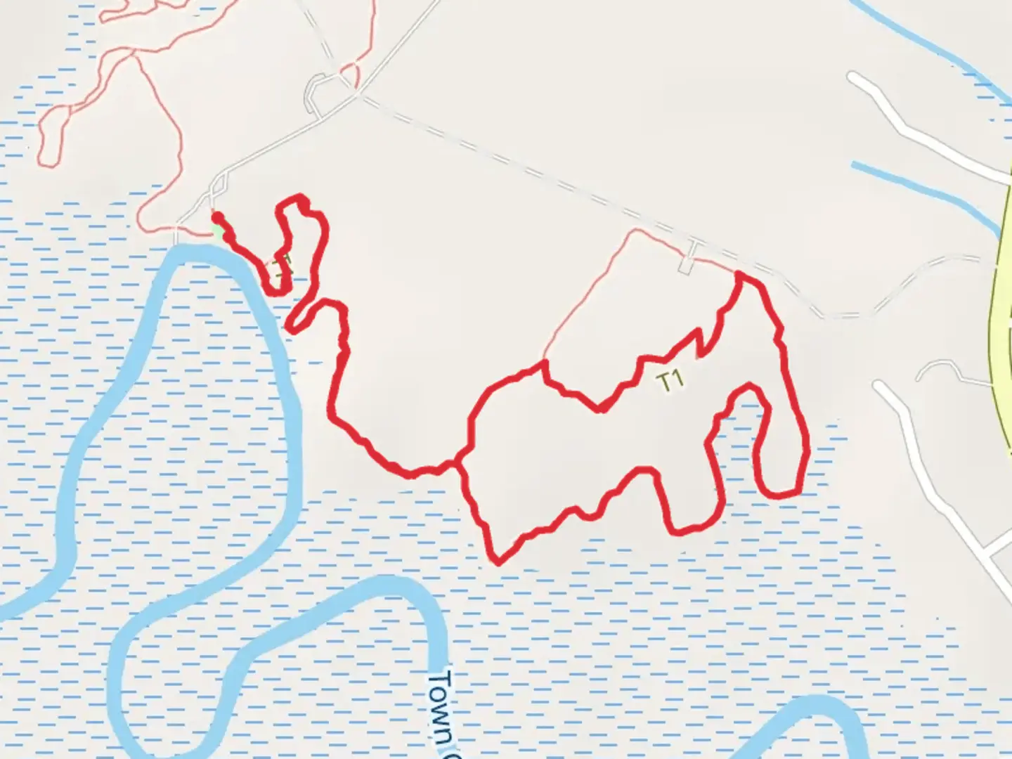 An image depicting the trail Dogwood Loop Trail and its surrounding area.