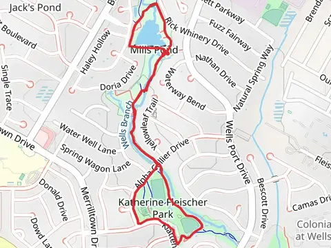 Mills Pond and Katherine Fleischer Park Loop
