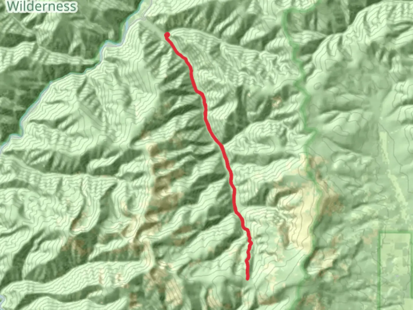An image depicting the trail Ranch Creek Trail and its surrounding area.