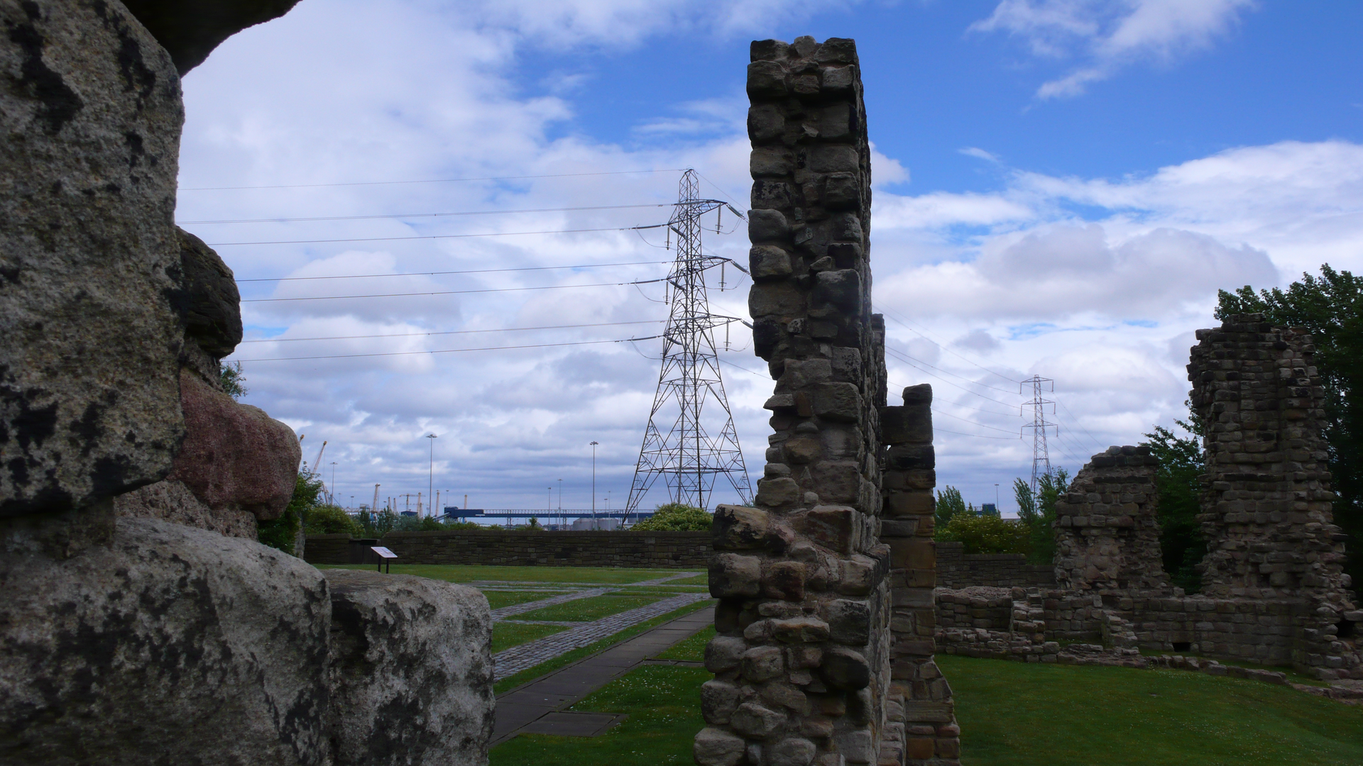 An image depicting the trail Bede's Way and its surrounding area.