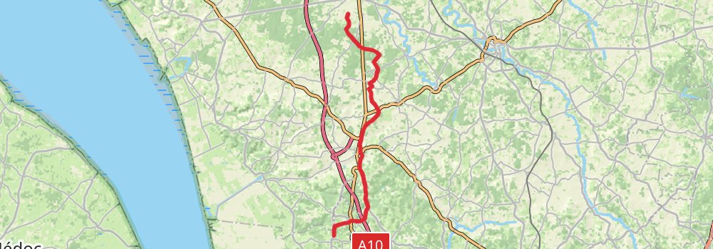 GR 655 Via Turonensis stage 56 Map