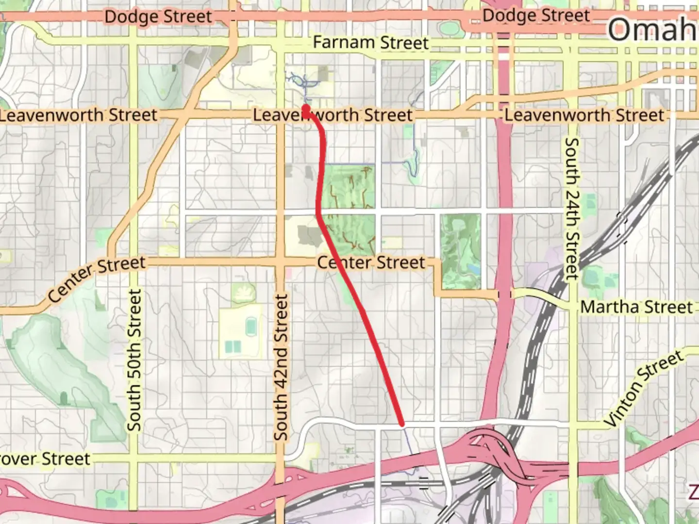 An image depicting the trail Field Club Trail and its surrounding area.