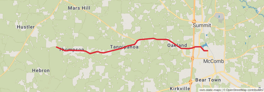American Perimeter Trail - The South Primary stage 24 Map
