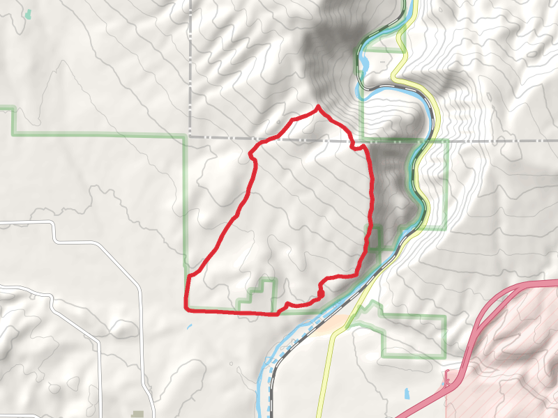 Buffalo Road and Yakima Rim Loop Trail