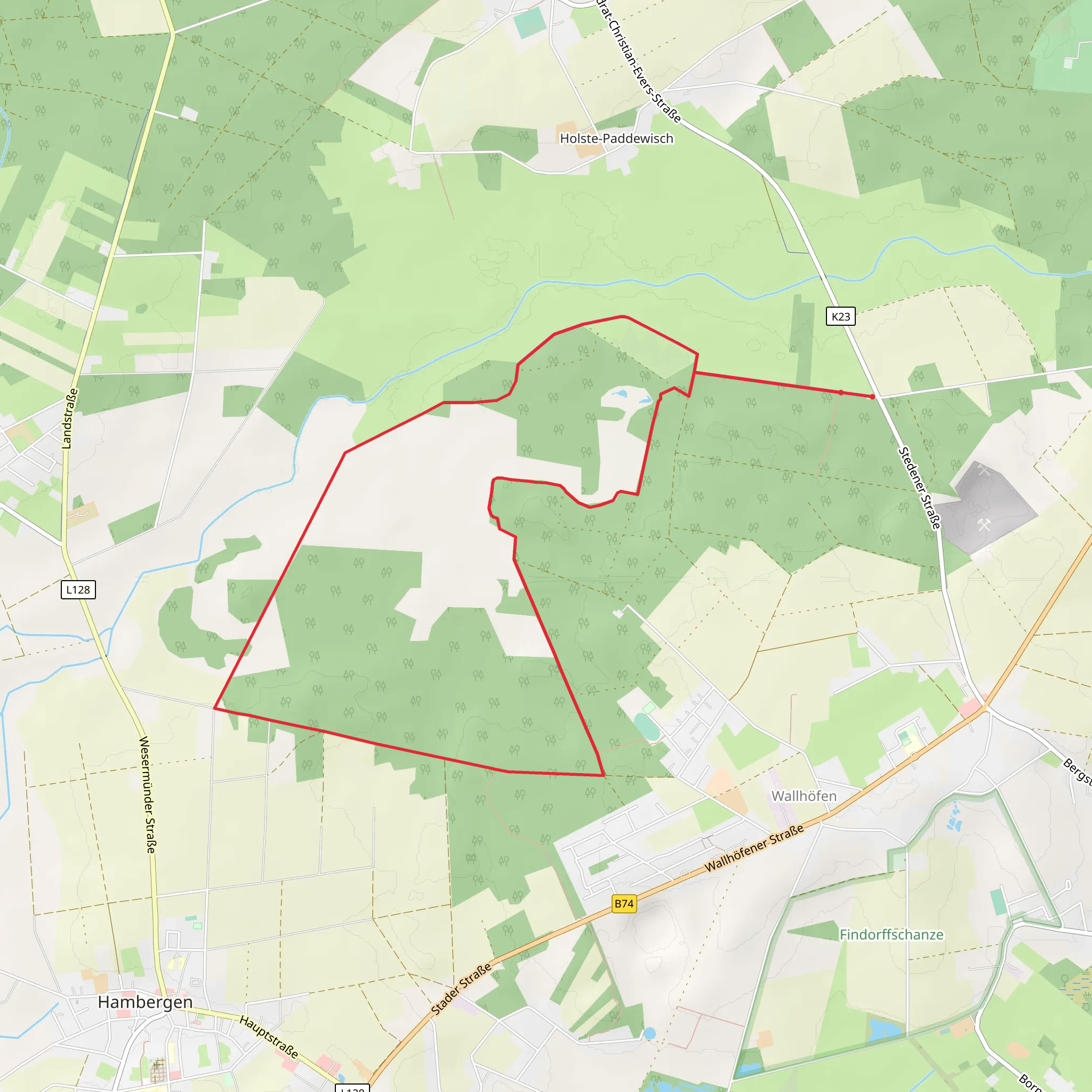 Hellsberg Loop mobile static map