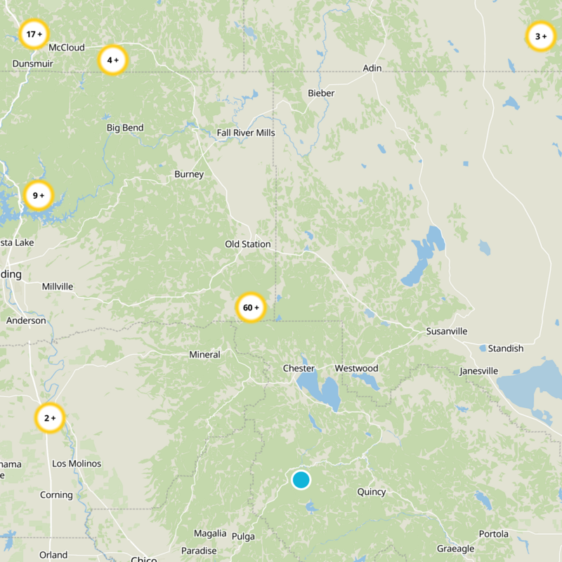 Lassen County Static Map