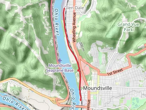 Glen Dale to Moundsville Rail Trail