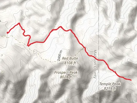 Castle Lake via Thousand Springs