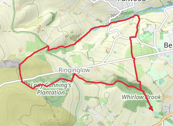 Ramblers 7th Oct mobile static map